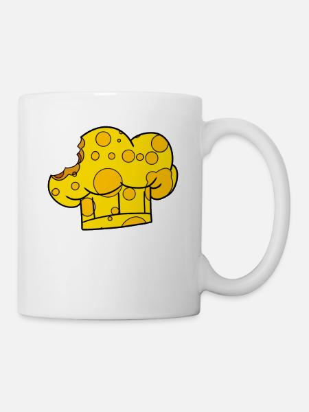 Chapeau de chef cheese cook - Mug blanc - blanc