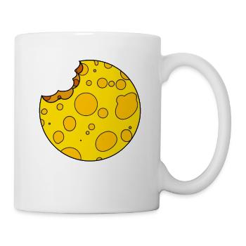 Käse - Tasse - Weiß - Rechts