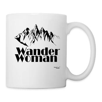 Hiking Woman - Mug - white - Right