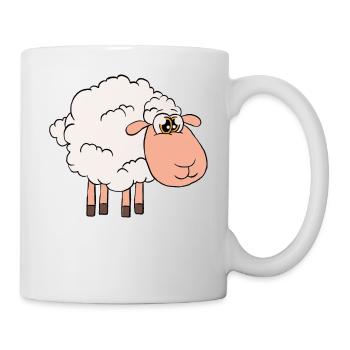 I'm really addicted to sheep - Mug - white - Right