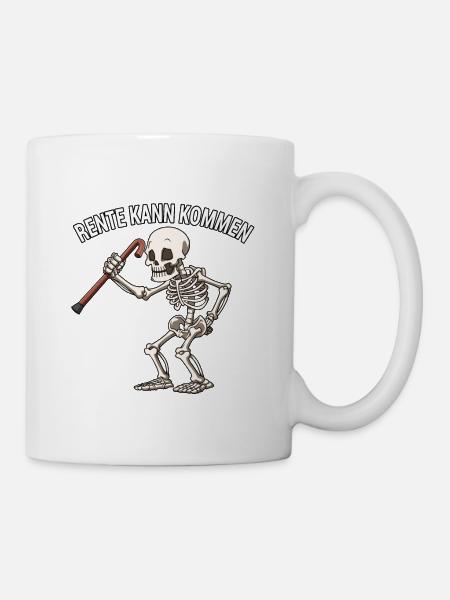 Rente kann kommen - Tasse - Weiß