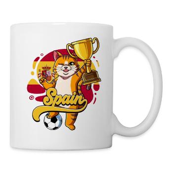 Spanien Fußball - Tasse - Weiß - Rechts