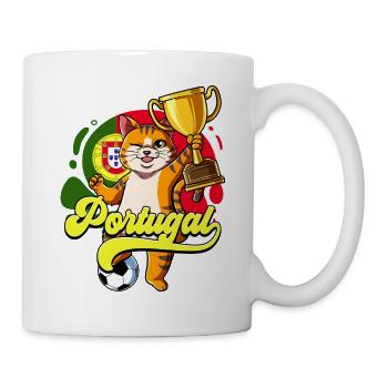 Portugal Football - Mug blanc - blanc - Droite