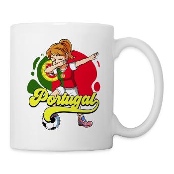 Portugal Football - Mug blanc - blanc - Droite