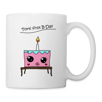 Torti - Tasse - Weiß - Rechts