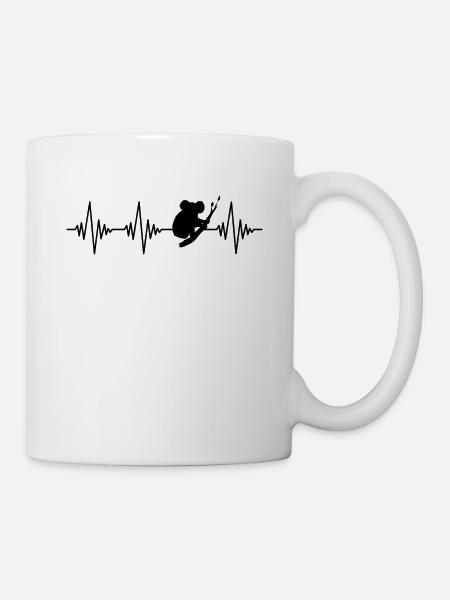 Koala Herzschlag - Tasse - Weiß