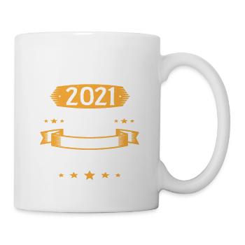 Février 2021 2 Ans Que Je Suis Génial Anniversaire - Mug blanc - blanc - Droite