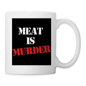 Vegan. - Mug blanc - blanc - Droite
