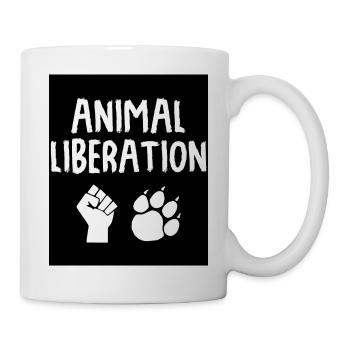 Vegan. - Mug blanc - blanc - Droite