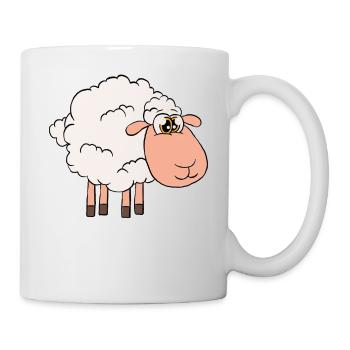 My sheep is my Valentine - Mug - white - Right