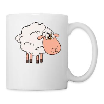 Des moutons pour tous - Mug blanc - blanc - Droite