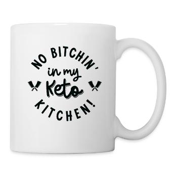 Keto-Diät Ernährungsberaterin Küche - Tasse - Weiß - Rechts