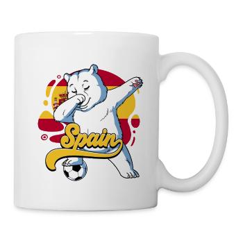 Spanien Fußball - Tasse - Weiß - Rechts