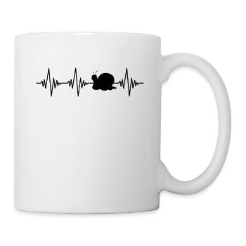 Snail Heartbeat - Mug - white - Right