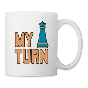My Turn Awesome Chess Design For Chess Players - Mug - white - Right