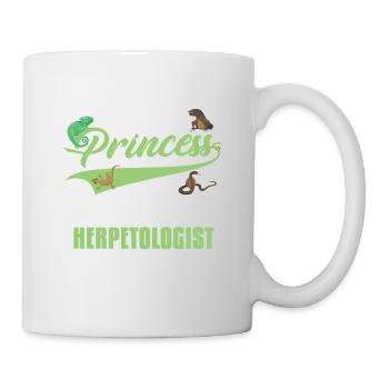 Herpetologist Girls Reptiles Amphibians - Mug - white - Right