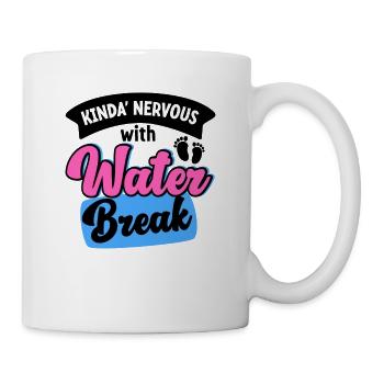 Pregnancy Funny Announcement Reveal - Mug - white - Right