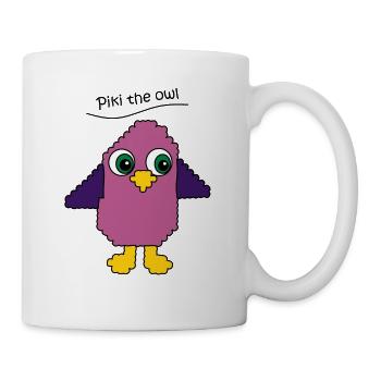 Piki - Tasse - Weiß - Rechts