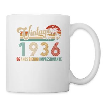 Vintage Birthday Birthday Gift Idea 86 - Mug - white - Right