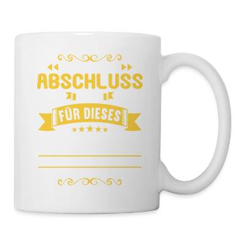 Realschule bestanden Realschulabschluss 2022 - Tasse - Weiß - Rechts