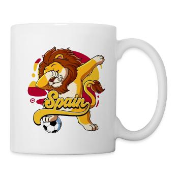 Spanien Fußball - Tasse - Weiß - Rechts