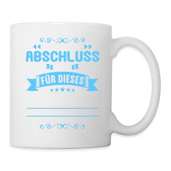 Realschule bestanden Realschulabschluss 2022 - Tasse - Weiß - Rechts