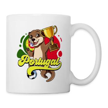 Portugal Football - Mug blanc - blanc - Droite