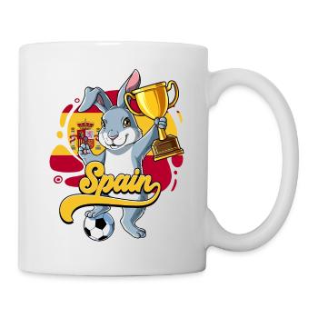 Spanien Fußball - Tasse - Weiß - Rechts