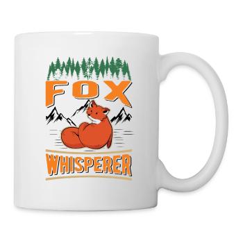 Fuchsflüsterer Fox Whisperer Fuchs - Mug - white - Right