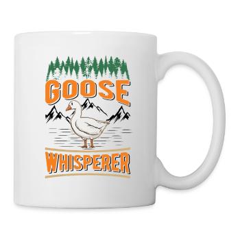 Geese Whisperer Gift Goose Breeder Goose - Mug - white - Right