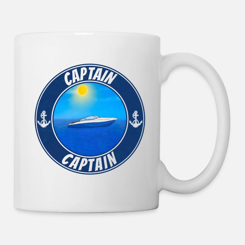Boat Captain - Mug - white