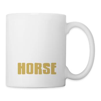 I'm Not A Horse Cool Funny Chess T-Shirt Present - Tasse - Weiß - Rechts