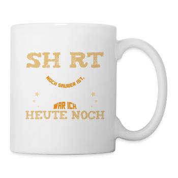 Werkstatt schrauben Mechaniker - Tasse - Weiß - Rechts