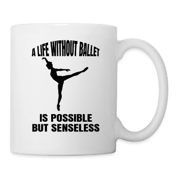 Ballet Dancer Gift Dance Ballerina Dance Class - Mug - white - Right