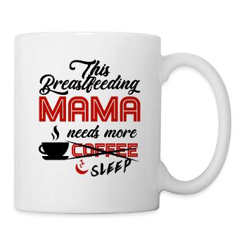 Breastfeeding Mom Mama Normalized Awareness - Mug - white - Right