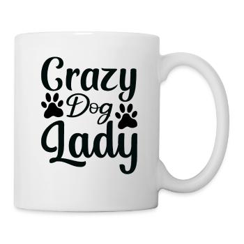 Chienne folle - Mug blanc - blanc - Droite