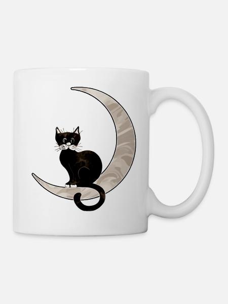 Chat - Mug blanc - blanc