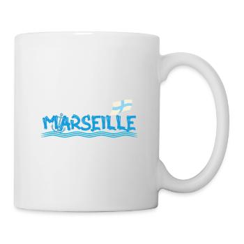 Marseille - Mug blanc - blanc - Droite