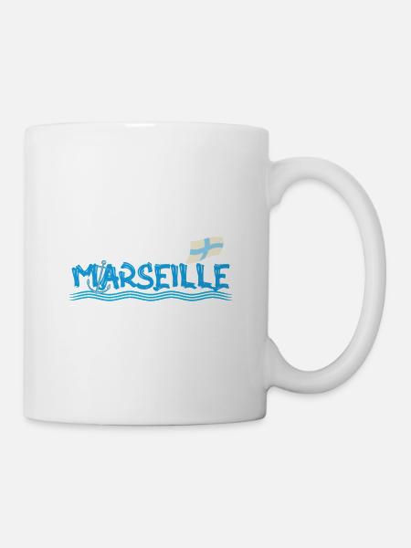 Marseille - Mug blanc - blanc