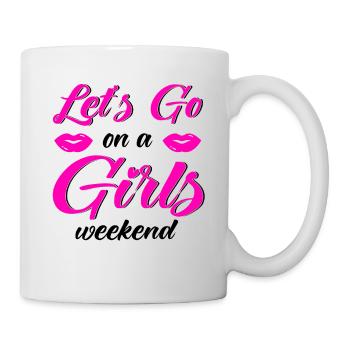 Trauzeugin Mädelsabend Party Damen Geschenk - Tasse - Weiß - Rechts