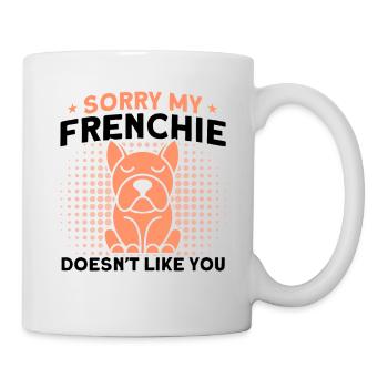 Frenchie Bulldog French Bulldog Gift - Mug - white - Right