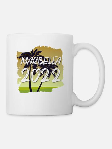 Marbella 2022 - Tasse - Weiß
