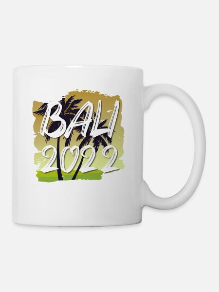 Bali 2022 - Tasse - Weiß