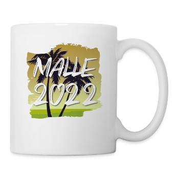 Malle 2022 - Mug blanc - blanc - Droite
