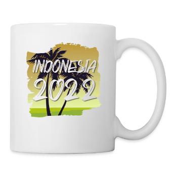Indonesia 2022 - Tasse - Weiß - Rechts
