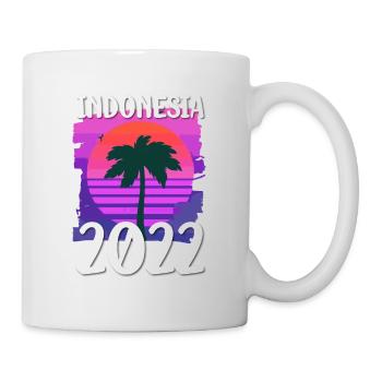 Indonesia 2022 - Tasse - Weiß - Rechts