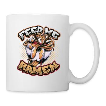 Feed Me Ramen Noodles - Mug - white - Right