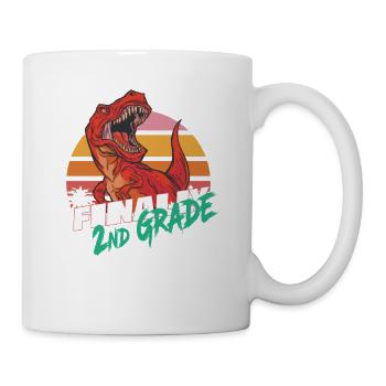 Finally 2nd Grade, Second Grader - Mug - white - Right