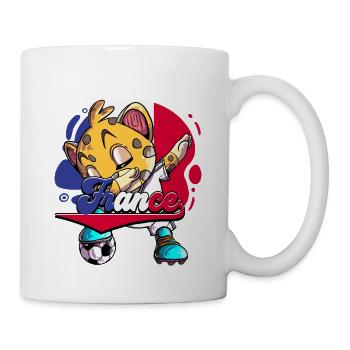 France Football - Mug blanc - blanc - Droite