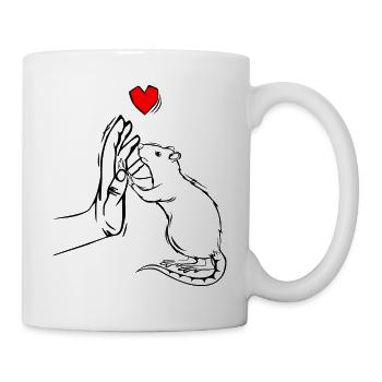 Rat - Mug - white - Right